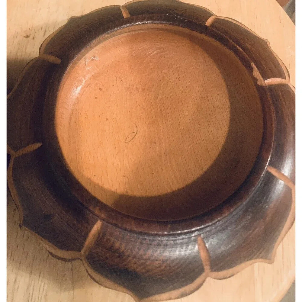 Wooden vintage hand